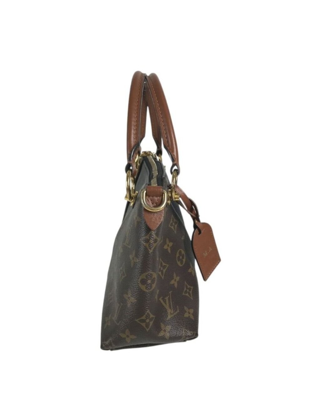 Louis Vuitton Shoulder Bag Tote BB Monogram Canvas Brown - Picture 4 of 9